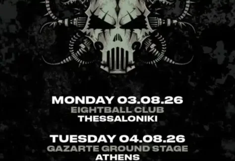 Voivod live in Greece 2026