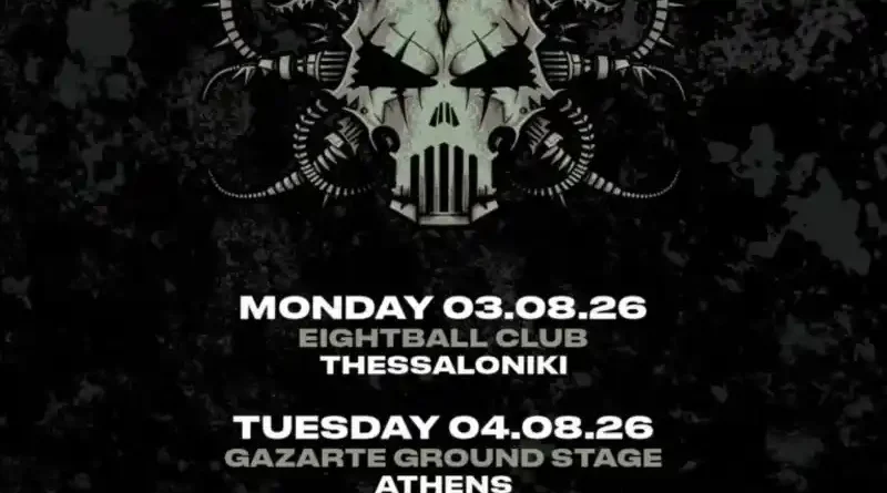 Voivod live in Greece 2026