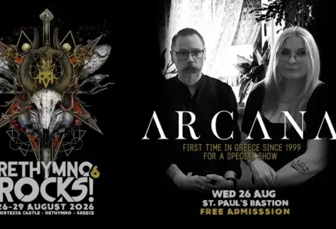 Οι Arcana στο Rethymno Rocks Festival