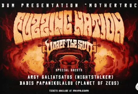 Fuzzing Nation, Argy Galiatsatos, Babis Papanikolaou, Under The Sun @ An Club