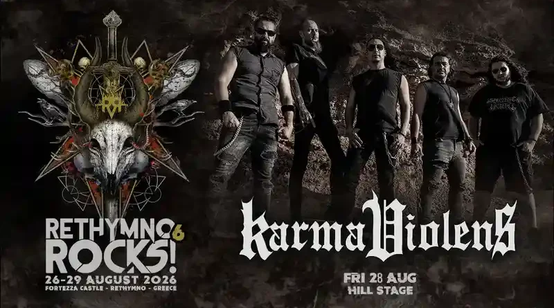 Οι Karma Violens στο Rethymno Rocks Festival