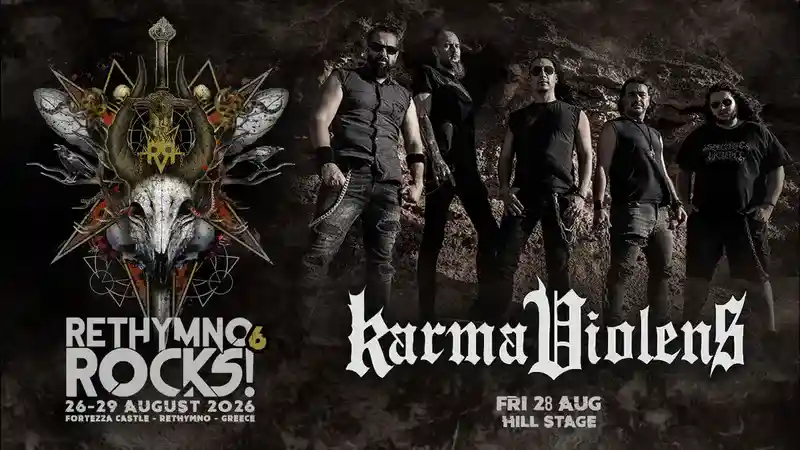 Οι Karma Violens στο Rethymno Rocks Festival
