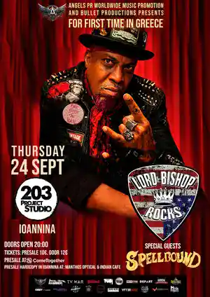 Lord Bishop Rocks, Spellbound @ Studio 203