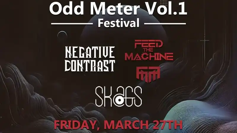 Negative Contrast, Feed the Machine, Skags @ Αρχιτεκτονική