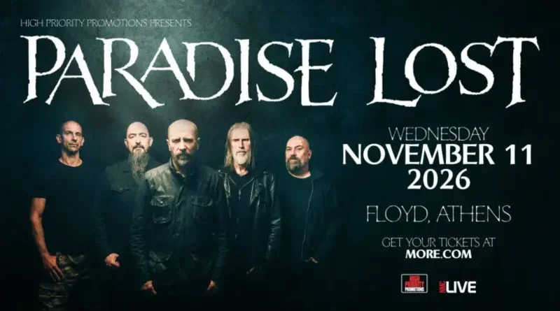 Οι Paradise Lost τον Νοέμβριο στο Floyd