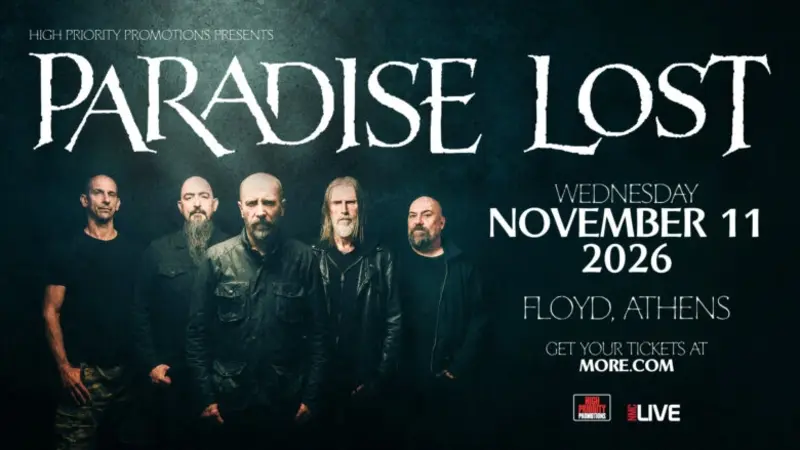 Οι Paradise Lost τον Νοέμβριο στο Floyd