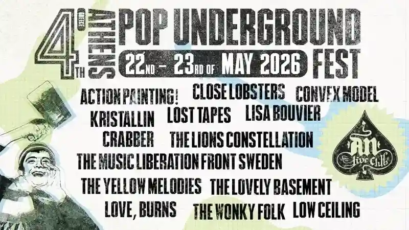 4th Athens Pop Underground Fest and Convention @ An Club