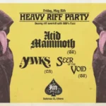 Acid Mammoth, Aawks, Seer of the Void @ An Club