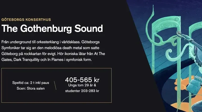 The Gothenburg Sound: Συμφωνική ορχήστρα παίζει In Flames, At The Gates και Dark Tranquillity