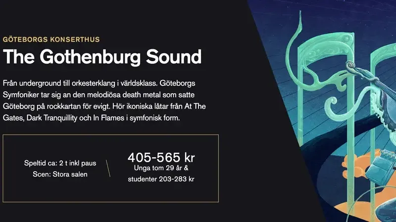 The Gothenburg Sound: Συμφωνική ορχήστρα παίζει In Flames, At The Gates και Dark Tranquillity