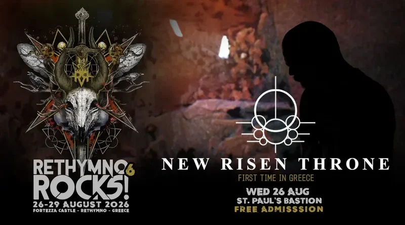 Οι New Risen Throne στο Rethymno Rocks Festival