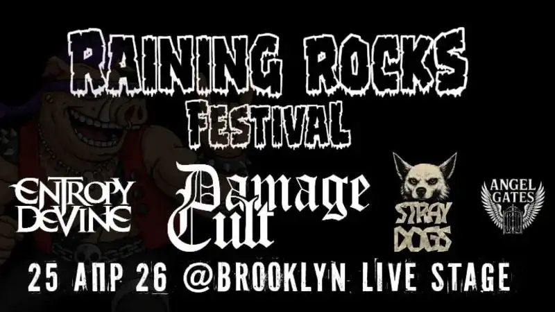 Raining Rocks Festival @ Brooklyn Live Stage