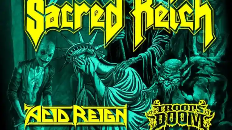 Sacred Reich, Acid Reign, The Troops Of Doom @ Gagarin 205