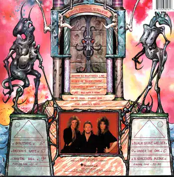 Candlemass - Epicus Doomicus Metallicus οπισθόφυλλο