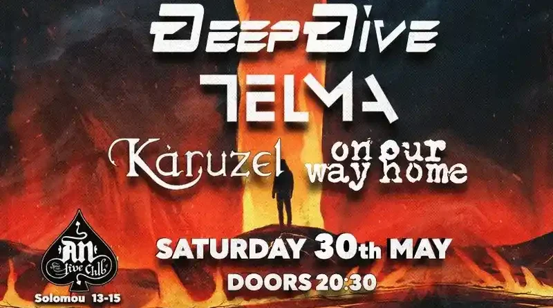 Deep Dive, Telma, Karuzel, On our Way Home @ An Club