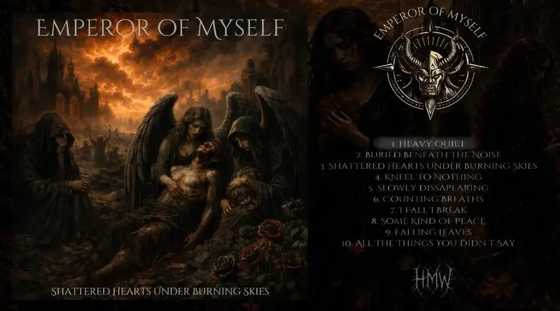 EMPEROR OF MYSELF: Κυκλοφόρησε το νέο άλμπουμ "Shattered Hearts Under Burning Skies"
