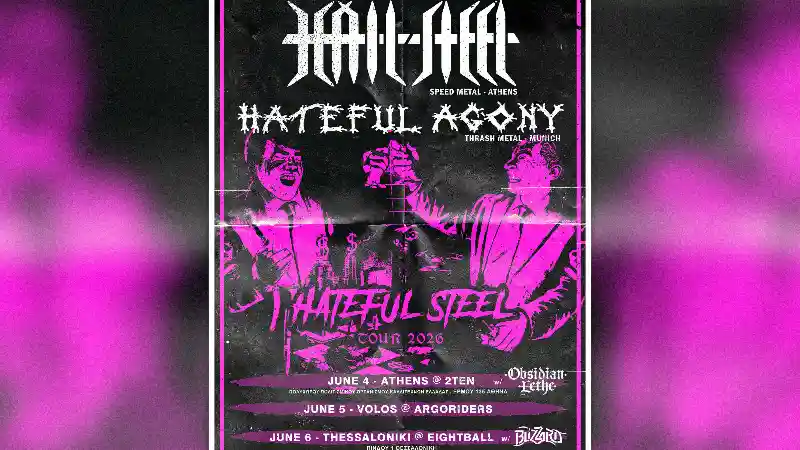 Hateful Agony mini tour in Greece 2026