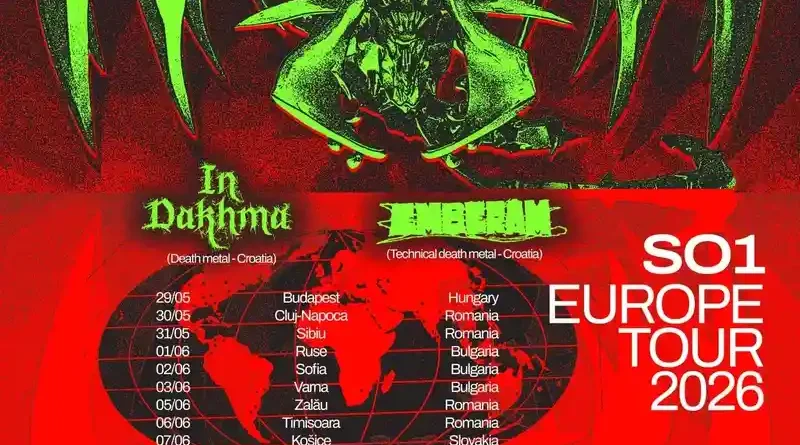 IN DAKHMA: "S01 Europe Tour 2026"