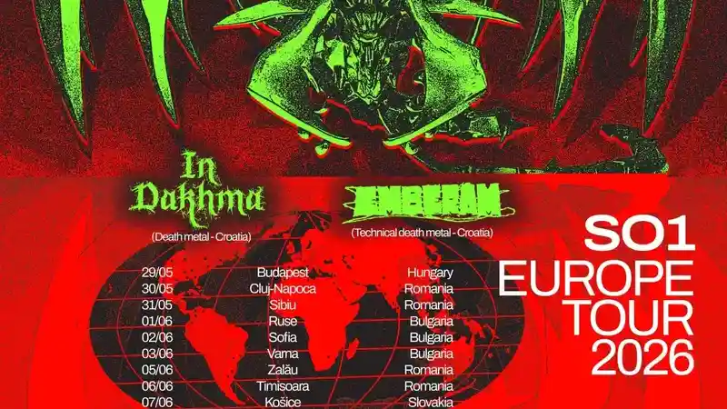 IN DAKHMA: "S01 Europe Tour 2026"