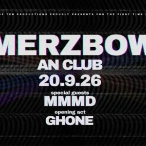 Merzbow, MMMD, Ghone @ An Club