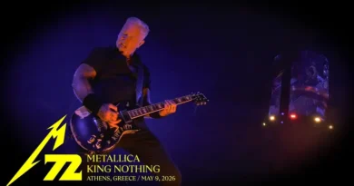 METALLICA: Επίσημο live video του "King Nothing" απο την Αθήνα