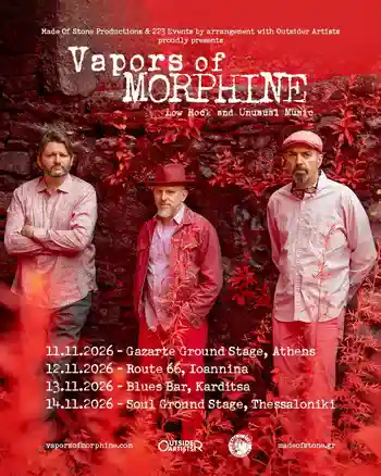 Οι Vapors of Morphine τον Νοέμβριο στην Ελλάδα για 4 συναυλίες