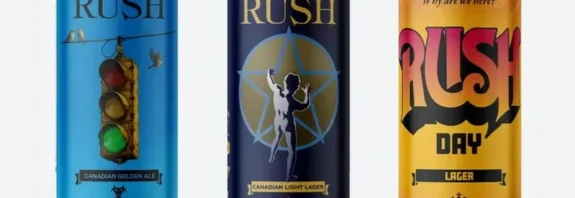 RUSH: Νέες συλλεκτικές μπύρες ενόψει του Rush Day 2026 και της περιοδείας "Fifty Something"