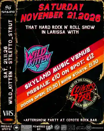 Wild Kitten, Stiletto Strut @ Skyland
