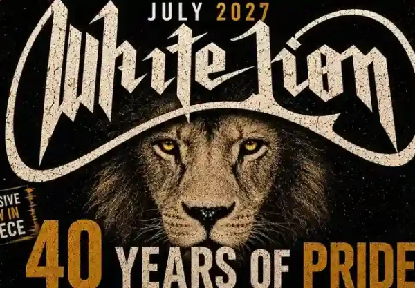 Οι White Lion στο Golden R. Festival 2027 για τα 40 χρόνια του εμβληματικού "Pride"
