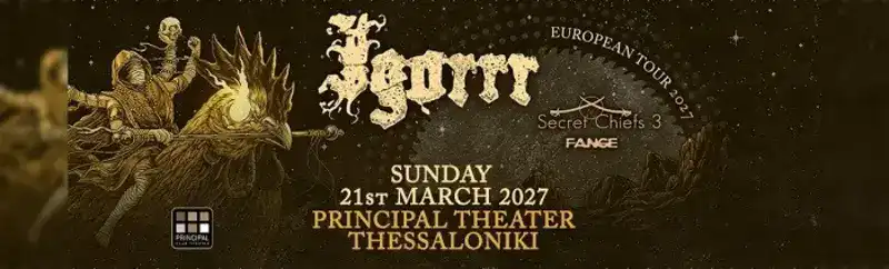 Igorrr, Secret Chiefs 3, Fange @ Principal Club Theatre
