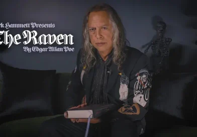 Ο Kirk Hammett απαγγέλλει το "The Raven" του Edgar Allan Poe για το Halloween